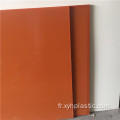 Feuille de stratifié en bakélite rouge orange ou noir